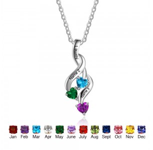 Personalized Birthstone Necklace JEWJONE101991